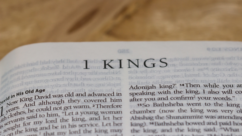 Resumo do Livro 1 Reis da Bíblia 