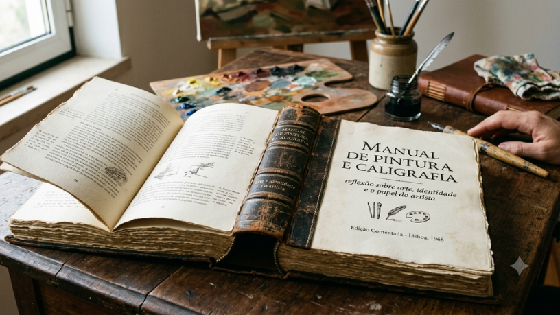 Manual de Pintura e Caligrafia: reflexão sobre arte, identidade e o papel do artista