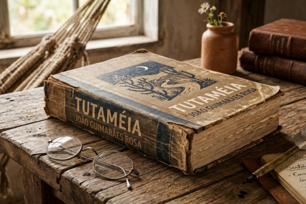 Tutaméia, de João Guimarães Rosa, reúne narrativas curtas que transformam a linguagem e exploram o cotidiano brasileiro
