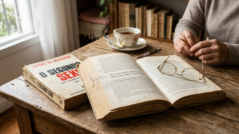 O Segundo Sexo, de Simone de Beauvoir: uma reflexão sobre a condição feminina e a construção social da mulher