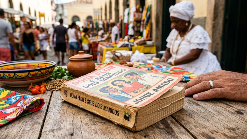Dona Flor e Seus Dois Maridos, de Jorge Amado: amor, desejo e tradição na Bahia
