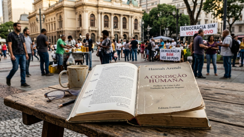 A Condição Humana — Hannah Arendt: uma reflexão sobre trabalho, ação, liberdade e vida em sociedade