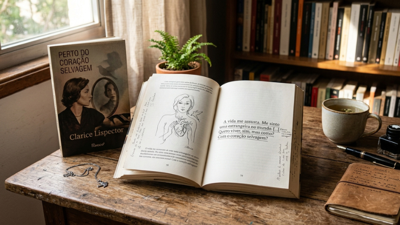 Perto do Coração Selvagem — Clarice Lispector: a descoberta da identidade e a complexidade da vida interior