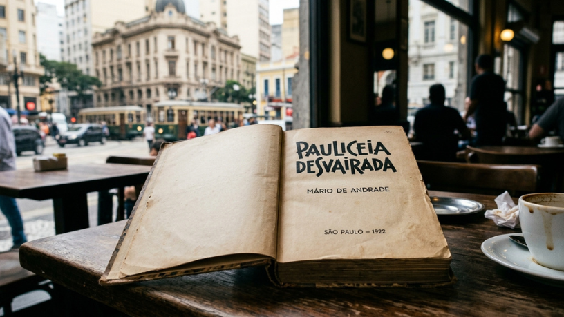 Pauliceia Desvairada, de Mário de Andrade, transforma São Paulo em símbolo da modernidade brasileira