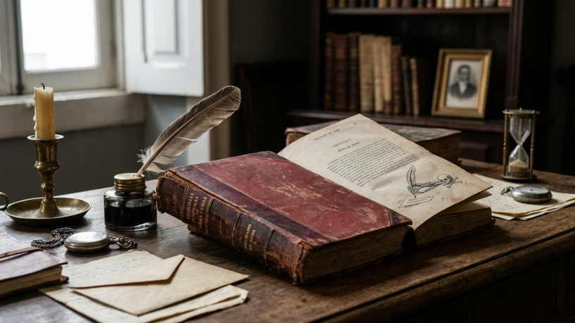 Memórias Póstumas de Brás Cubas, de Machado de Assis, apresenta uma narrativa inovadora marcada por ironia e crítica social