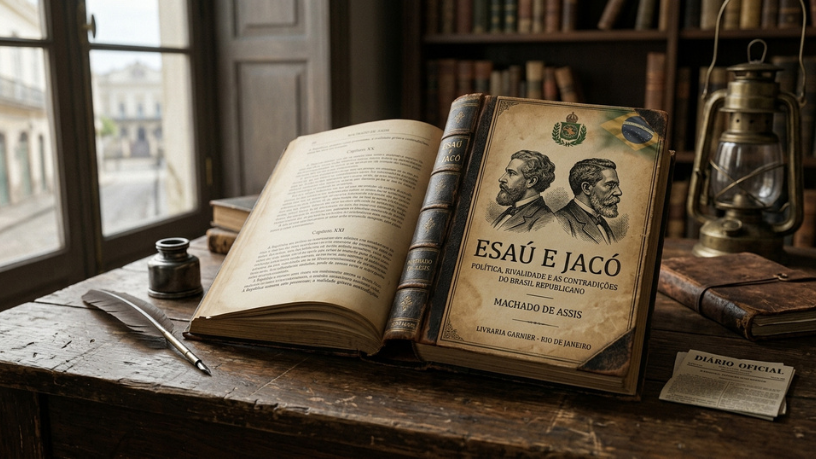 Esaú e Jacó — Machado de Assis: política, rivalidade e as contradições do Brasil republicano