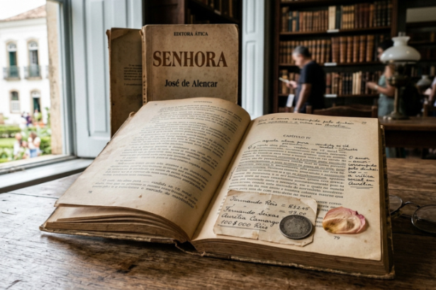 Senhora — José de Alencar: o romance que transforma o casamento em crítica ao dinheiro e às relações sociais